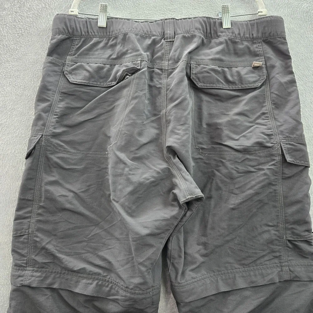 The North Face Men Activewear Pants 38 Black Convertible Shorts 30